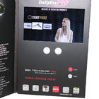 चुंबकीय स्विच, चालू / बंद बटन स्विच के साथ विज्ञापन प्रचारक एलसीडी वीडियो ग्रीटिंग कार्ड