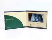 व्यावसायिक उपहार वीडियो प्रिंट ब्रोशर में 7 इंच वीडियो बुक कस्टम प्रिंटिंग हार्डकवर