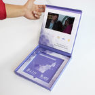 यूएसबी केबल, वीडियो ब्रोशर कार्ड के साथ व्यापार विज्ञापन इलेक्ट्रॉनिक 4.3 इंच वीडियो पुस्तिका