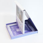 हार्डकवर 7 इंच एलसीडी वीडियो ब्रोशर बिजनेस गिफ्ट कस्टम प्रिंटिंग वीडियो पैक गिफ्ट बॉक्स