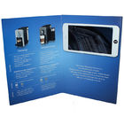 बिजनेस आमंत्रणों के लिए एआई / ए 5 पेपर के साथ वीआईएफ फ्री नमूना चुंबकीय स्विच स्नातक डिजिटल वीडियो ब्रोशर 7 इंच
