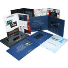 2 जीबी एलसीडी वीडियो ब्रोशर कस्टम उपहार ग्रीटिंग कार्ड 7 &amp;#39;&amp;#39; रिचार्जेबल लिथियम बैटरी