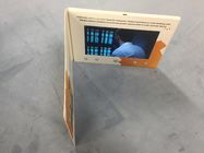 विज्ञापन के लिए चुंबकीय स्विच 7 इंच प्रिंटिंग सीएमवाईके एलसीडी वीडियो ब्रोशर