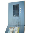 व्यापार उपहार के लिए फ़ोल्डर 7 इंच एचडी 2 जीबी मल्टी पेज हस्तनिर्मित एलसीडी वीडियो ब्रोशर कार्ड में वीडियो