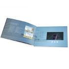 व्यापार उपहार के लिए फ़ोल्डर 7 इंच एचडी 2 जीबी मल्टी पेज हस्तनिर्मित एलसीडी वीडियो ब्रोशर कार्ड में वीडियो