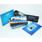 मुफ्त नमूना वीआईएफ हस्तनिर्मित यूएसबी डाउनलोडिंग सीएमवाईके प्रिंटिंग एलसीडी एचडी आईपीएस 7 इंच वीडियो ब्रोशर कार्ड विज्ञापन के लिए