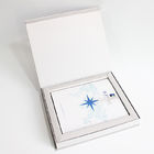 प्रिंट ब्रोशर मल्टीमीडिया इलेक्ट्रॉनिक एलसीडी गिफ्ट बॉक्स मैग्नेटिक स्विच में स्वनिर्धारित वीडियो
